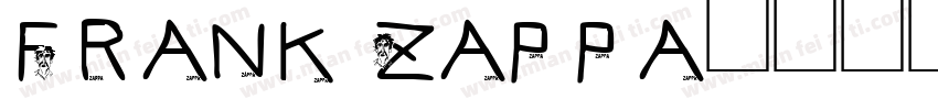 Frank Zappa字体转换